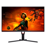 AOC U32G3X/BK IPS HDR Monitor 31.5 4K 3840x2160 144Hz με Χρόνο Απόκρισης 1ms GTG