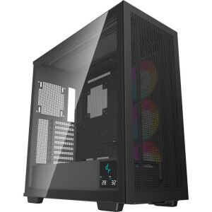 Deepcool Morpheus Gaming Full Tower Κουτί Υπολογιστή με Πλαϊνό Παράθυρο Μαύρο