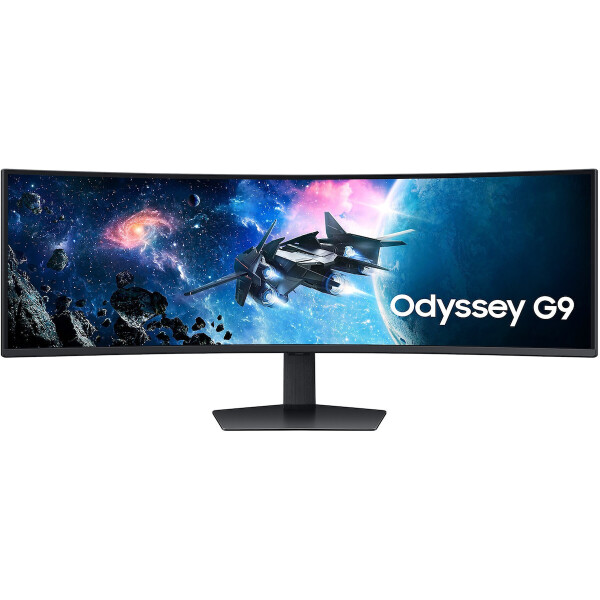 Samsung Odyssey G9 G95C Ultrawide VA HDR Curved Gaming Monitor 49 5120x1440 240Hz με Χρόνο Απόκρισης 1ms GTG