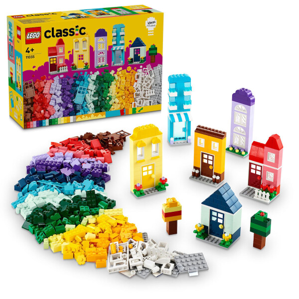 LEGO Classic Creative Houses για 4 ετών Ετών 850τμχ Κωδικός 11035