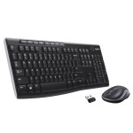 Logitech Wireless Combo MK270 Σετ Πληκτρολόγιο Ποντίκι International English