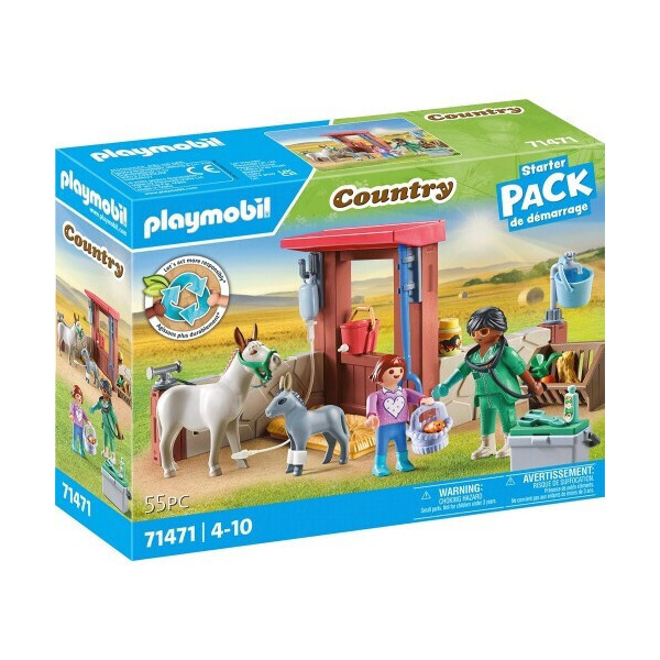 Playmobil Country Φροντίζοντας Τα Γαϊδουράκια για 4-10 ετών