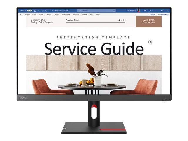 Lenovo ThinkVision S24i-30 IPS Monitor 23.8 FHD 1920x1080