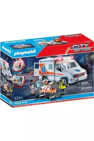Playmobil City Action Ασθενοφόρο για 4-10 ετών