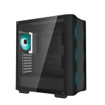 Deepcool CC560 v2 Gaming Midi Tower Κουτί Υπολογιστή με Πλαϊνό Παράθυρο Μαύρο
