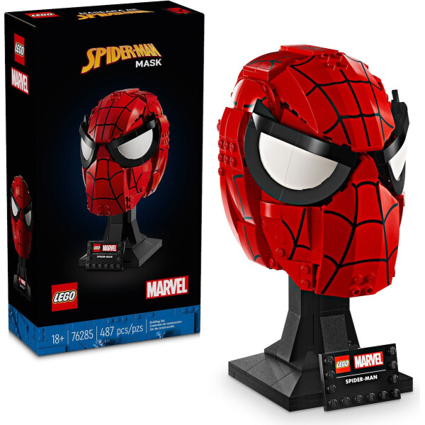 LEGO Spider-Man Spider-Mans Mask για 18 ετών Ετών 487τμχ Κωδικός 76285