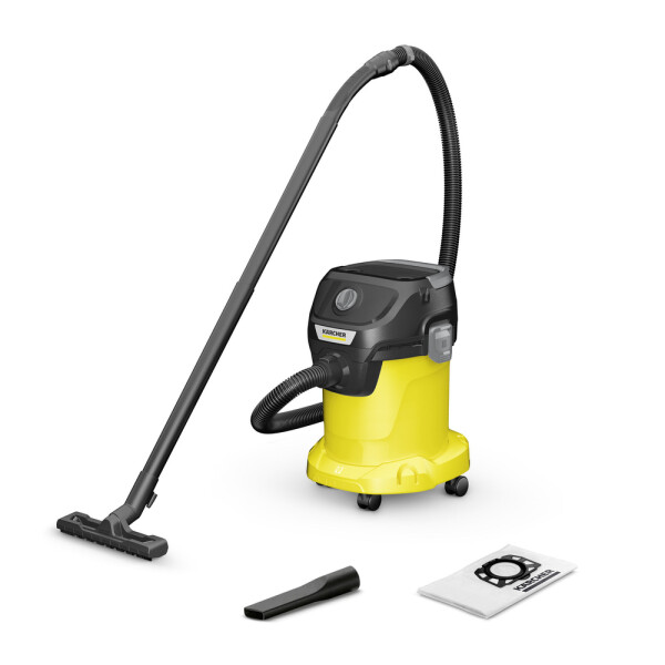 Karcher KWD 3 V-17/4/20/F Σκούπα Υγρών / Στερεών 1000W με Πλαστικό Κάδο 17lt Κωδικός 1.628-442.0