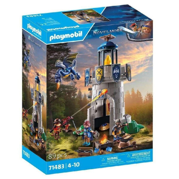 Playmobil Novelmore Πύργος Ιπποτών Με Δράκο Και Σιδηρουργό για 4-10 ετών
