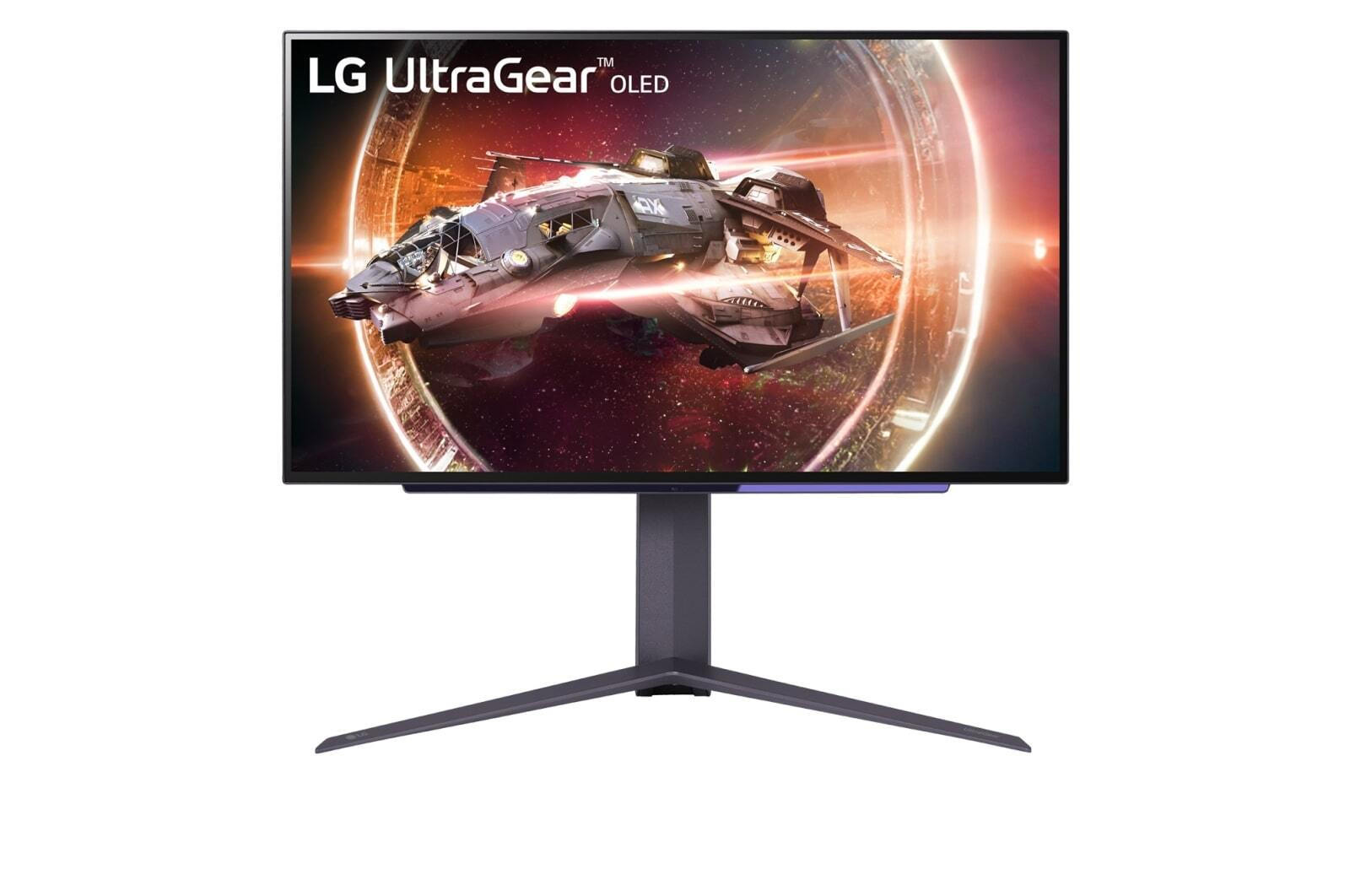 LG Ultragear 27GS95QE-B OLED HDR Gaming Monitor 27 QHD 2560x1440 240Hz με Χρόνο Απόκρισης 0.03ms GTG