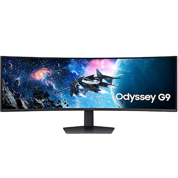 Samsung Odyssey G9 G95C Ultrawide VA Curved Gaming Monitor 49 5120x1440 240Hz με Χρόνο Απόκρισης 1ms GTG