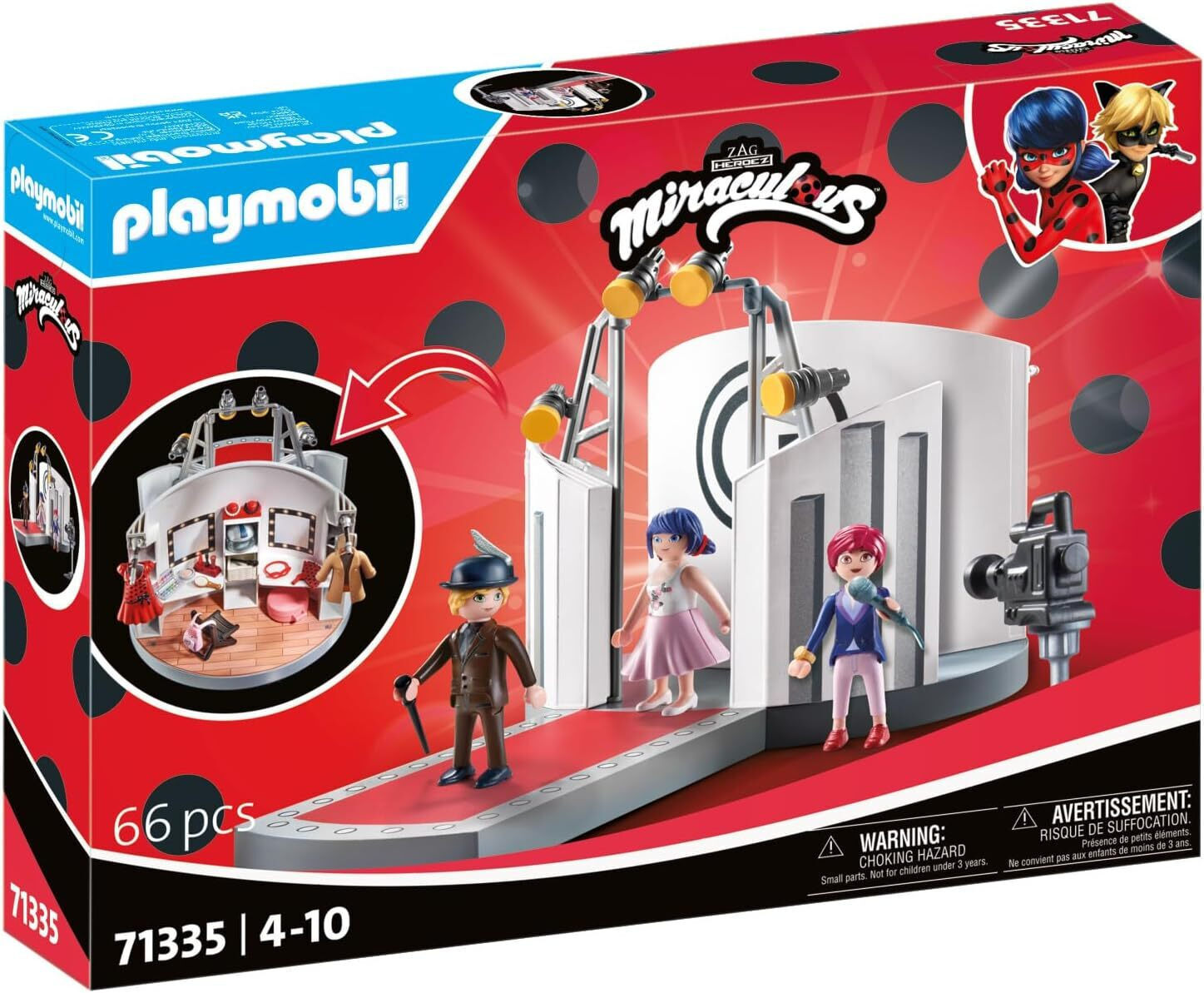 Playmobil Miraculous Επίδειξη μόδας στο Παρίσι για 4-10 ετών