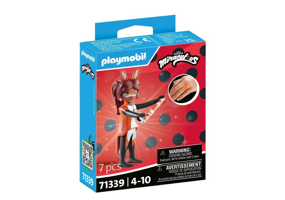 Playmobil Miraculous Rena Rouge για 4-10 ετών