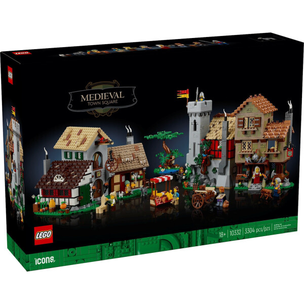 LEGO Icons Medieval Town Square για 18 ετών Ετών 3304τμχ Κωδικός 10332