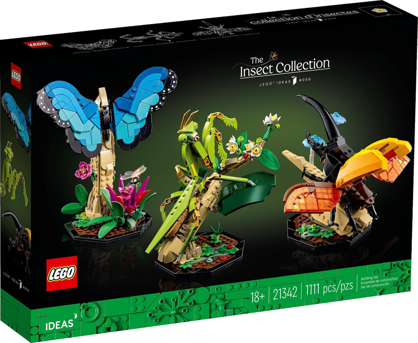 LEGO Ideas The Insect Collection για 18 ετών Ετών 1111τμχ Κωδικός 21342