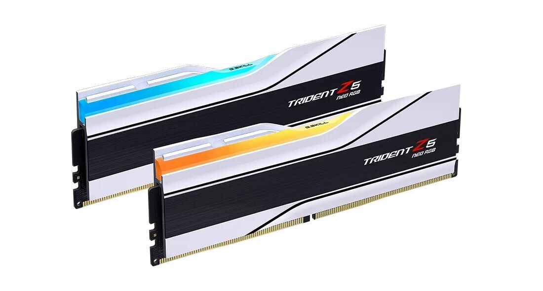 G.Skill Trident Z5 Neo RGB DDR5 64GB RAM με 2x32GB Modules και Ταχύτητα 6000 για Desktop Κωδικός F5-6000J3036G32GX2-TZ5NRW