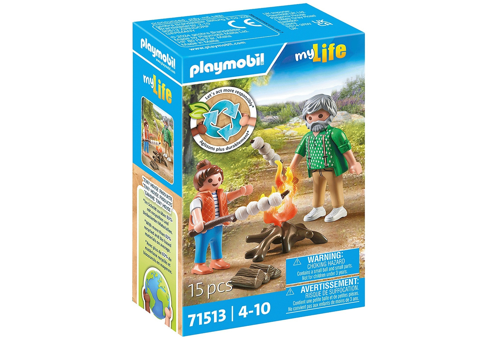 Playmobil MyLife Μπάρμπεκιου με Ζαχαρωτά για 4-10 ετών