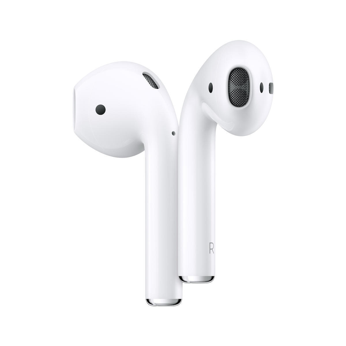 Apple AirPods 2nd generation Earbud Bluetooth Handsfree Ακουστικά με Θήκη Φόρτισης Λευκά