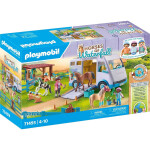 Playmobil Horses Of Waterfall Μαθήματα Ιππασίας Όχημα Μεταφοράς Αλόγων για 4-10 ετών