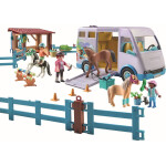 Playmobil Horses Of Waterfall Μαθήματα Ιππασίας Όχημα Μεταφοράς Αλόγων για 4-10 ετών