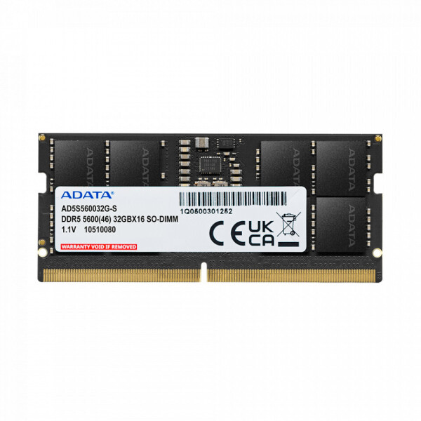 Adata DDR5 με Module 1x32GB και Ταχύτητα 5600 για Desktop Κωδικός AD5S560032G-S