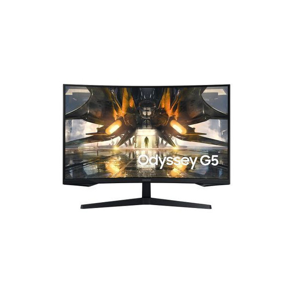 Samsung Odyssey G55A VA HDR Curved Gaming Monitor 32 QHD 2560x1440 165Hz με Χρόνο Απόκρισης 1ms GTG