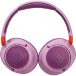 JBL JR460NC Ασύρματα / Ενσύρματα Παιδικά Over Ear Ακουστικά με 20 ώρες Λειτουργίας Ροζ