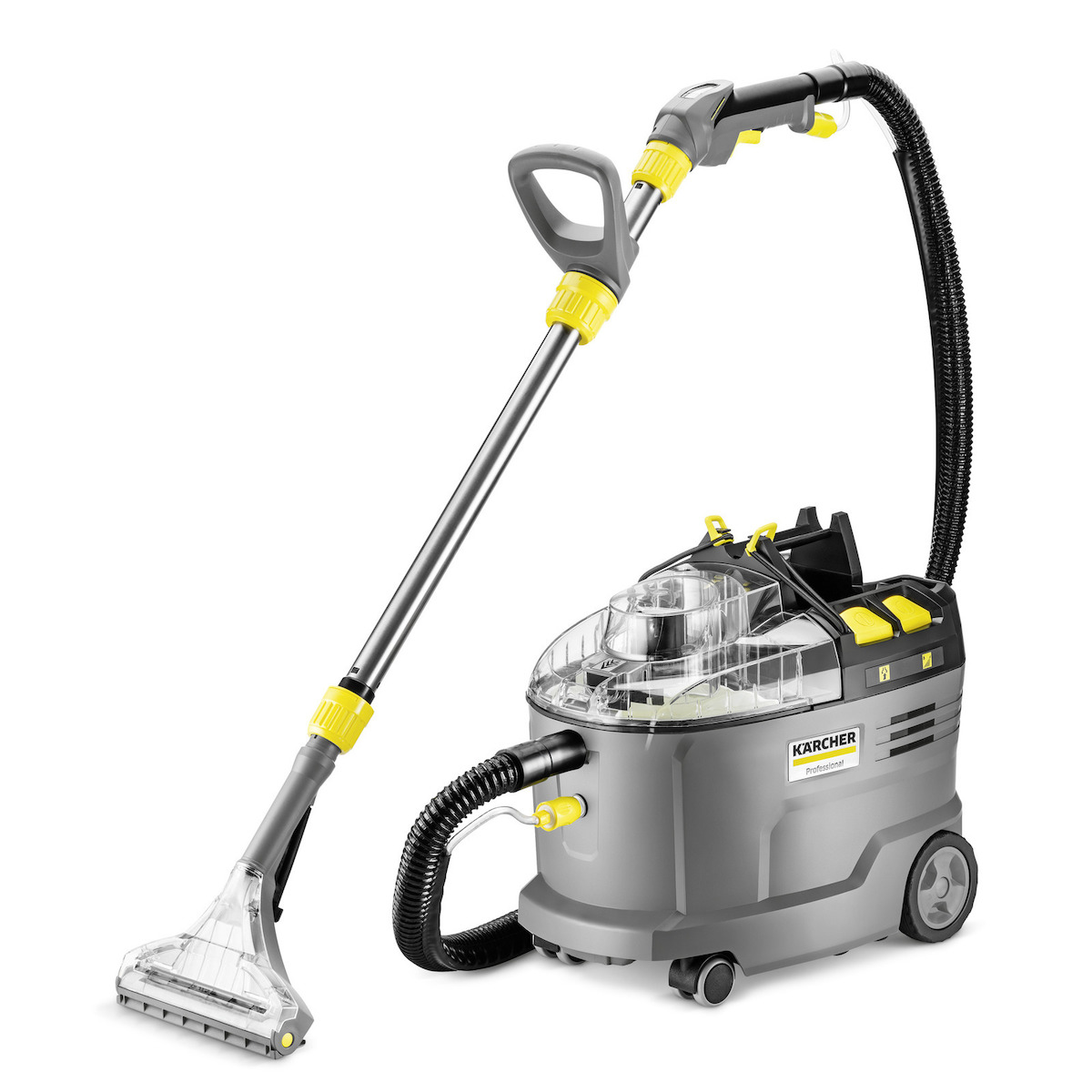 Karcher Puzzi 9/1 Bp Adv Επαναφορτιζόμενη Σκούπα Υγρών / Στερεών Χωρίς Φορτιστή και Μπαταρία με Πλαστικό Κάδο 9lt