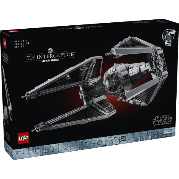 LEGO Star Wars Tie Interceptor για 18 ετών Ετών 1931τμχ Κωδικός 75382