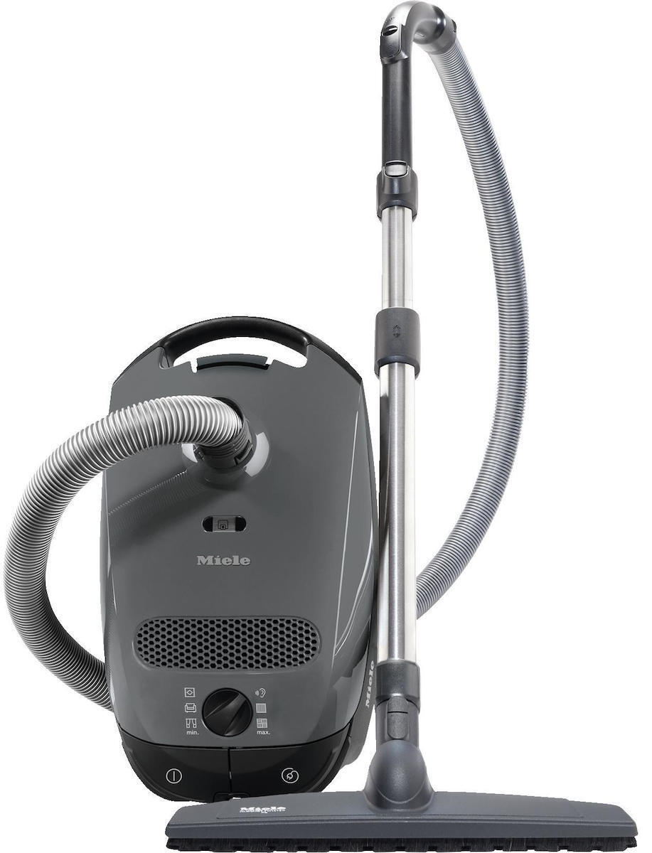 Miele Classic C1 Parquet XL Ηλεκτρική Σκούπα 800W με Σακούλα 4.5lt Γκρι