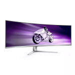 Philips Qdoled Hdr Curved Ultrawide QD-OLED HDR Curved Monitor 48.9 5120x1440 144Hz με Χρόνο Απόκρισης 0.03ms GTG