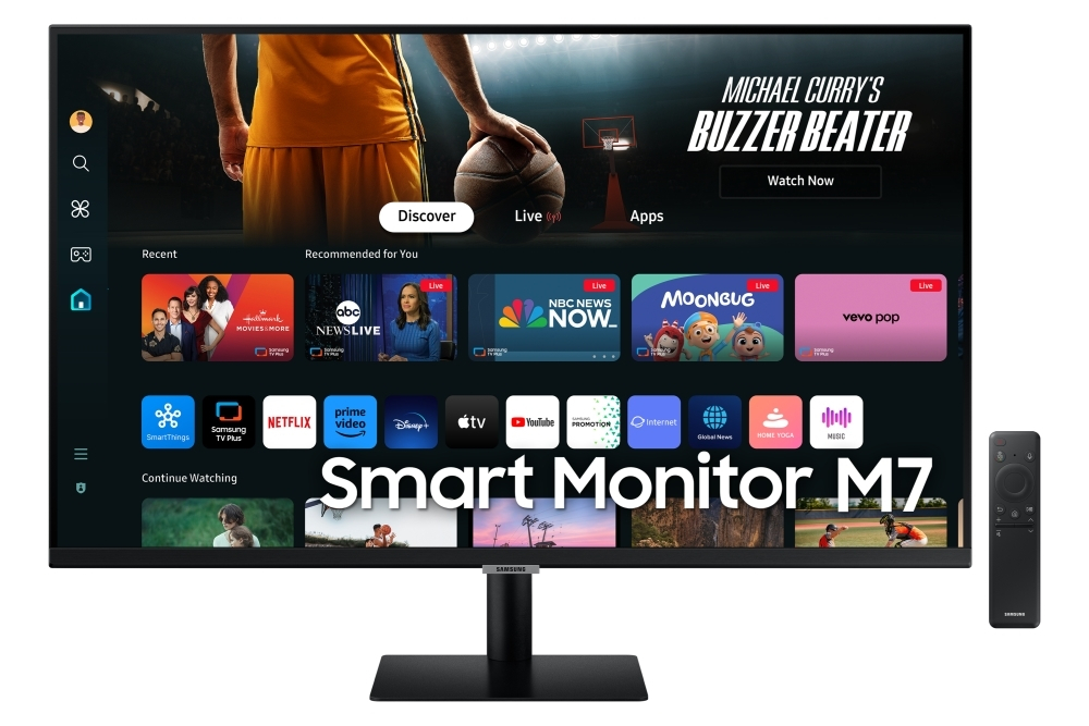 Samsung M70D VA HDR Smart Monitor 32 4K 3840x2160 με Χρόνο Απόκρισης 4ms GTG