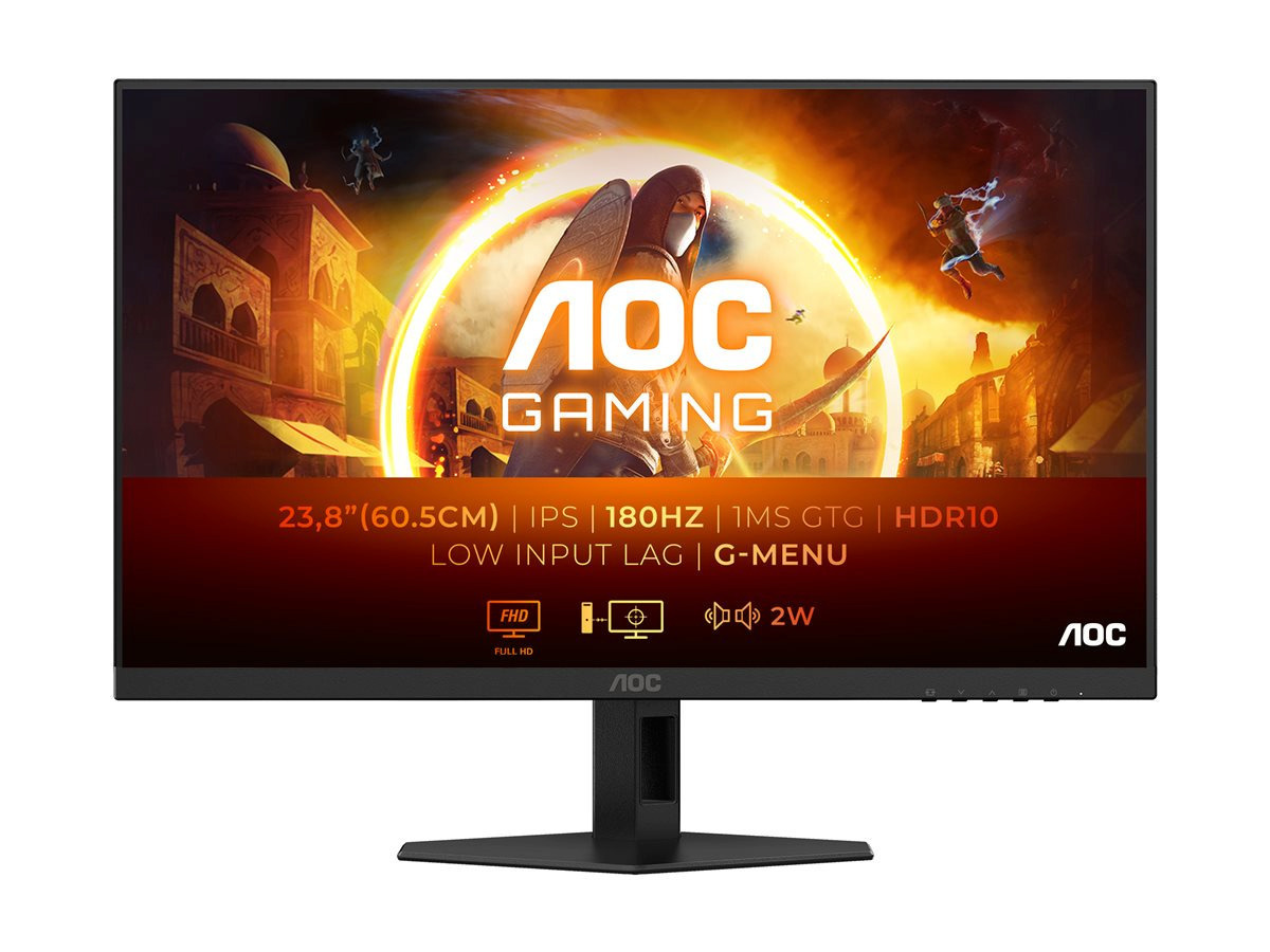 AOC 24G4XE IPS HDR Gaming Monitor 23.8 FHD 1920x1080 180Hz με Χρόνο Απόκρισης 0.5ms GTG