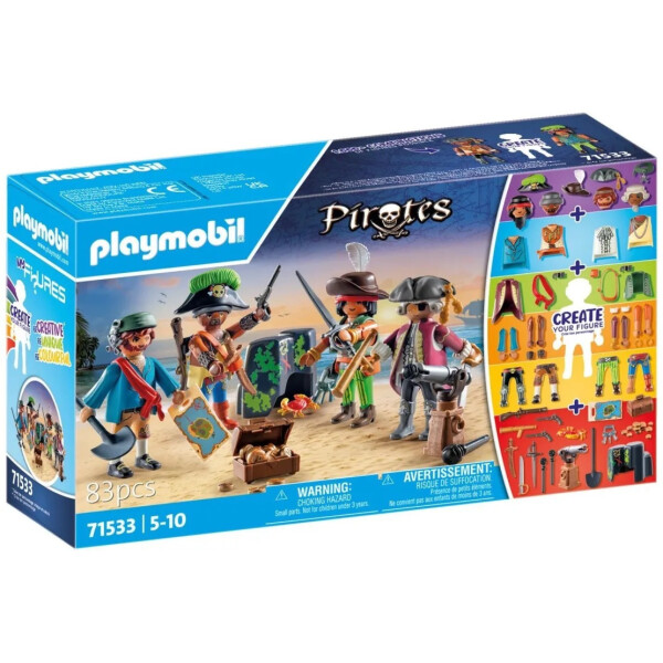 Playmobil Pirates My Figures Πειρατές για 5-10 ετών