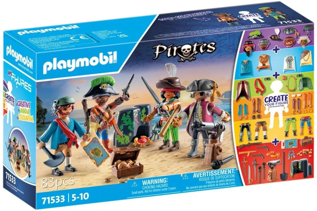 Playmobil Pirates My Figures Πειρατές για 5-10 ετών