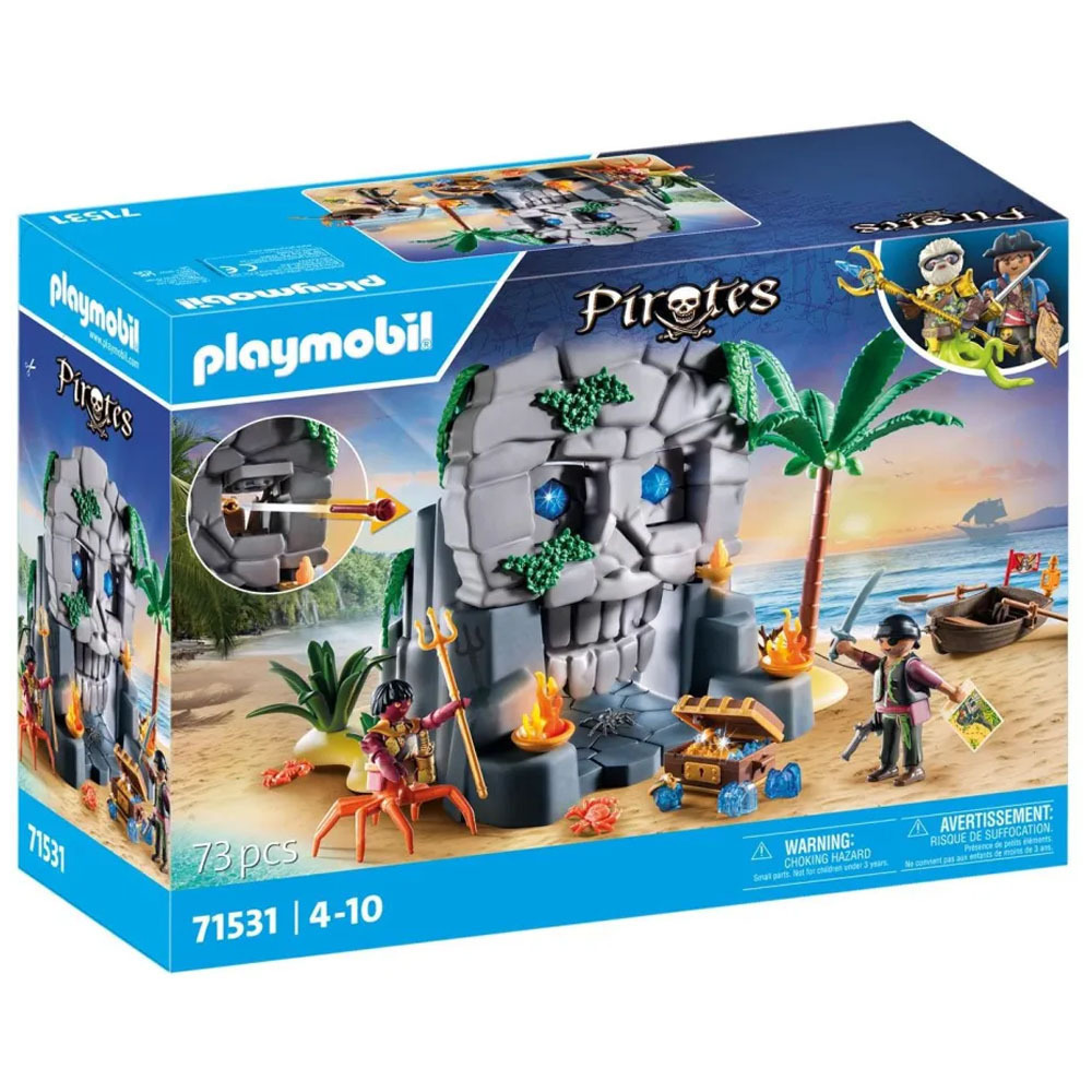 Playmobil Pirates Πειρατική Βραχονησίδα για 4-10 ετών