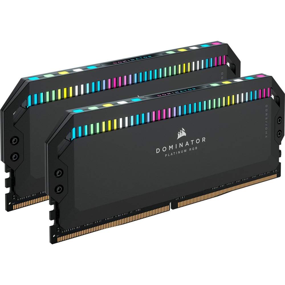 Corsair Dominator Platinum RGB DDR5 32GB RAM με 2x16GB Modules και Ταχύτητα 6000 για Desktop Κωδικός CMT32GX5M2E6000C36