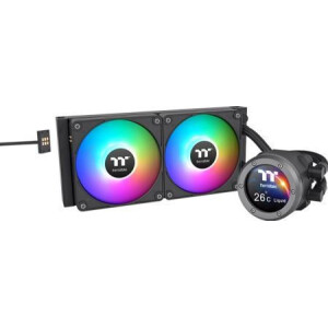 Thermaltake TH280 V2 Ultra EX Υδρόψυξη Επεξεργαστή Διπλού Ανεμιστήρα 120mm για Socket AM4/AM5/1700/1200/115x με ARGB Φωτισμό