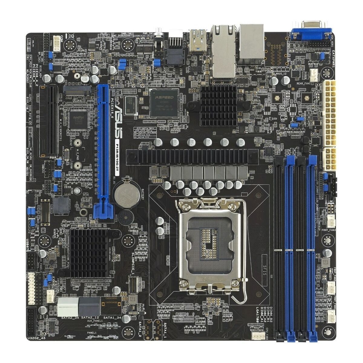 Asus P13R-M-10G-2T Motherboard Micro ATX με Intel 1200 Socket 90SB0CC0-M0UAY0