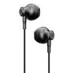 Joyroom JR-EC07 In-ear Handsfree Ακουστικά με Βύσμα USB-C Μαύρο