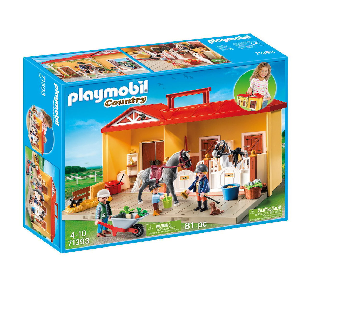 Playmobil Country Take Along Horse Center για 4-10 ετών