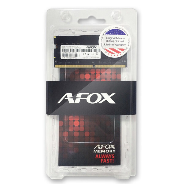 Afox DDR4 με Module 1x8GB και Ταχύτητα 3200 για Laptop Κωδικός AFSD48PH1P