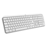 Logitech MX Keys S Ασύρματο Bluetooth Πληκτρολόγιο International English Pale Grey
