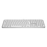 Logitech MX Keys S Ασύρματο Bluetooth Πληκτρολόγιο International English Pale Grey