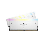 Corsair Dominator Titanium RGB XMP White DDR5 96GB RAM με 2x48GB Modules και Ταχύτητα 6600 για Desktop Κωδικός CMP96GX5M2B6600C32W