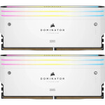 Corsair Dominator Titanium RGB XMP White DDR5 32GB RAM με 2x16GB Modules και Ταχύτητα 7000 για Desktop Κωδικός CMP32GX5M2X7000C34W