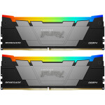 Kingston Fury Renegade Rgb DDR4 16GB RAM με 2x8GB Modules και Ταχύτητα 3200 για Desktop Κωδικός KF432C16RB2AK2/16