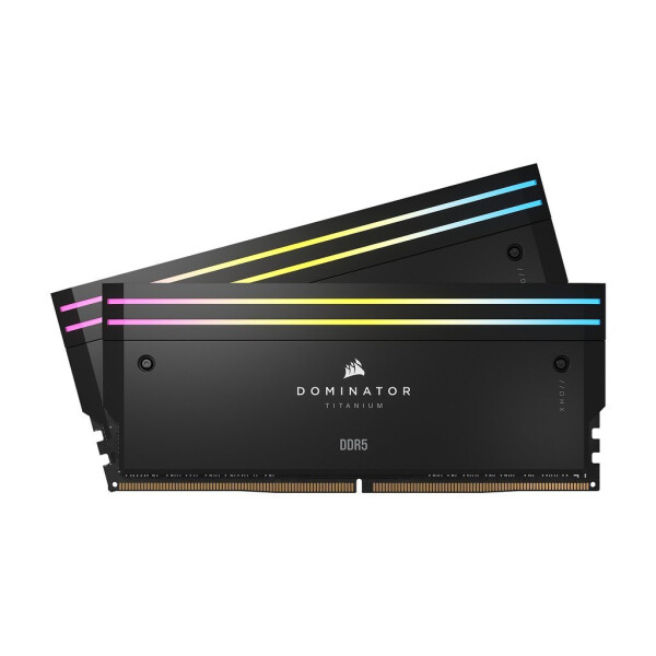 Corsair Dominator Titanium RGB XMP DDR5 32GB RAM με 2x16GB Modules και Ταχύτητα 6400 για Desktop Κωδικός CMP32GX5M2B6400C32
