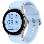 Samsung Galaxy Watch FE Aluminium 40mm με Παλμογράφο Ασημί