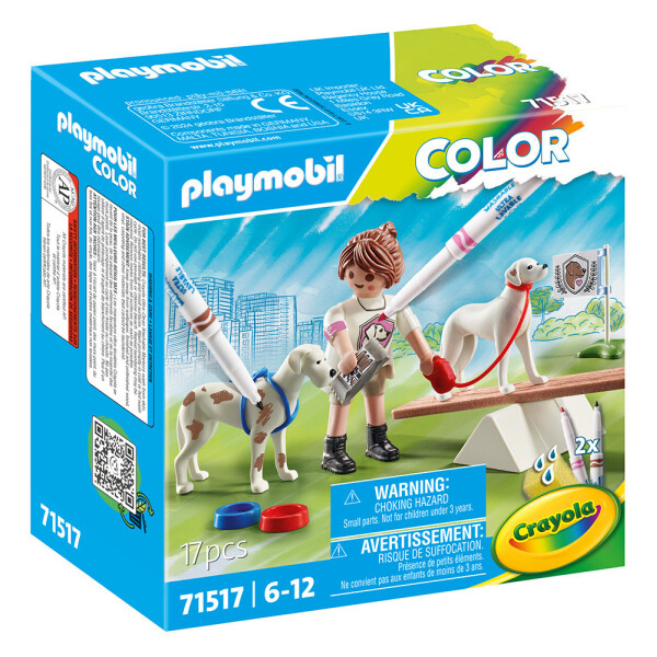 Playmobil Color Εκπαίδευση σκύλων για 6-12 ετών