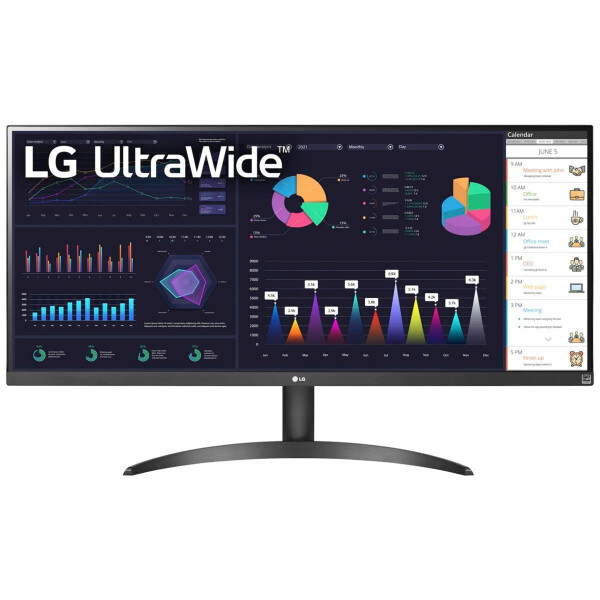 LG 34WQ500-B Ultrawide IPS HDR Monitor 34 FHD 2560x1080 με Χρόνο Απόκρισης 5ms GTG